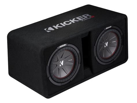 kicker comp r 10 boxed dual subwoofer